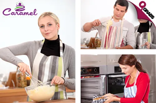 For QR150 Learn to Bake Delicious Red Velvet & Carrot Cakes OR Vanilla and Chocolate Cakes at Caramel Studio! (QR300 Value)